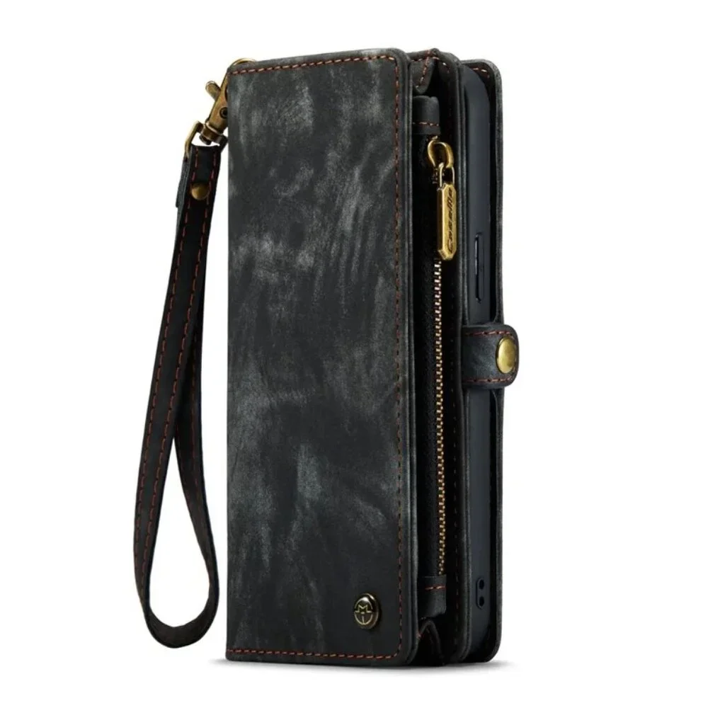 CaseMe 008 Detachable 2-in-1 PU Leather Wallet Phone Case for iPhone 13 ProMax M